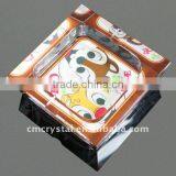 Customized Cute Square Crystal Ashtrays thumbnail-1