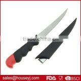 Plastic Handle Fish Fillet Knife With Plastic Case Kitchen Knife thumbnail-3