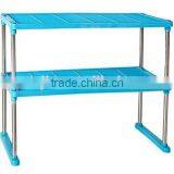 Wholesale Stock Layer 2 Layer Steel Tub Multifunction CombinedStorage Rack thumbnail-3