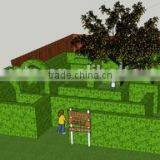 Life Size Large Top Party Artificial Landscape uv Resin Plastic Animal Leaf Alphabet Letter Labyrinth Statue E08 23D thumbnail-1