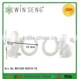 Ceramic Rabbit-Rabbit Ceramic Napkin Ring -ceramic Napkin Holder, Napkin Ring. thumbnail-4