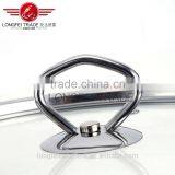 Useful White Color With Flower Decal Stainless Steel Handle Houseware Cooking Pot thumbnail-5