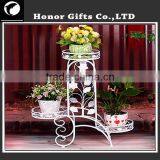 Heart Welcome Flower Planter Stands Elegant Arch Design Plant Stand thumbnail-2