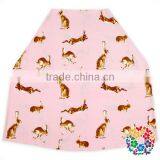 3-in-1 Elastic Baby Shipping Cart Cover Flower Print High Chair Cover Stretchy Nursing Cover thumbnail-4