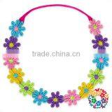 Cheap Rainbow Baby Flower Elastic Lace Headband thumbnail-1