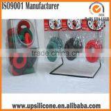 Black Silicone Finger Ring Strength Exercises Exercise Hand Grip Ring thumbnail-6