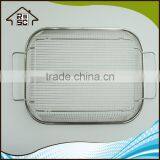 NBRSC Reliable Company Stainless Steel Mesh Roasting Frying Pan Grill Basket thumbnail-5