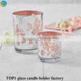 Unique Crystal Glass Clear Candlestick thumbnail-6