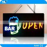 Outdoor LED Cafe Sign / Open and Welcome LED Light up Display Board / Full Color LED Advertising Signs thumbnail-5