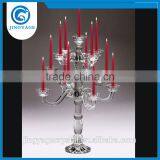 13 Arms Crystal Candelabra Wedding Table Centerpieces Wedding Decoration Centerpieces thumbnail-1
