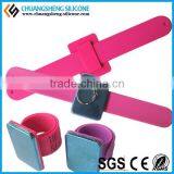 Square Magnet,clear,cool,wide Silicone Decorative Bracelet thumbnail-3