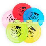 The Bending Deformation of Plastic Cartoon Dog Printing Plastic Pet Dog Frisbee 20cm thumbnail-1