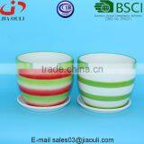 Cheap Ceramic Pots for Plants, Planter Pot With Saucer thumbnail-2