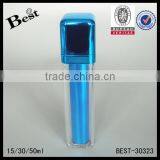 15 30 50ml Fancy Blue Acrylic Cosmetic Bottle Skin Care Cosmetic Oil Bottle Set thumbnail-5