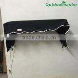 Outdoor 4x2FT Manual Folding Black Small Window Awning thumbnail-3