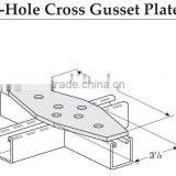 6-hole Cross Gusset Plate thumbnail-1