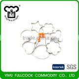 Newest Sale Unique Design Flower Stainless Fried Egg Shaper Kitchen Tools 2017 thumbnail-4