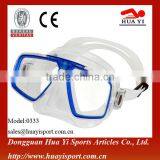 Wide pc Frame Transparent Original Design Pvc Diving Mask thumbnail-3