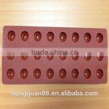 High Quality Food Grade Silicone 24 Cups Peanut Silicone Chocolate Molds Chocolate Maker Online Selling Silicone Cake Molds thumbnail-2