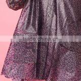 2015 Popular Tpu Women Raincoats With Lace Pattern thumbnail-2