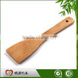 Custom Kitchen Eco-friendly Bamboo Natural One Piece Spatula thumbnail-2