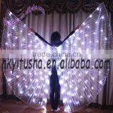 Yifusha Solid Colors Belly Dancing Open LED Wings thumbnail-1