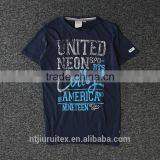 100% Cotton Crack Printing Men T-shirt thumbnail-1