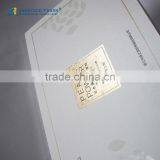 High Quality Cardboard Golden Logo Packing Box thumbnail-4