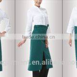 2017 ZX Customized Aprons Manufacturer Christmas Kitchen Cotton Cooking Apron