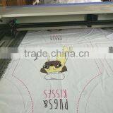 Printing Embroidered Fabric Cloth Automatic Laser Cutting Machine for Sportswear thumbnail-3