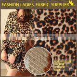 New Fashion Leopard 100% Rayon Challis Print Fabric Wholesale for Ladies' Dress Shirt Animal Print Dress , 30*30/68*68 thumbnail-1