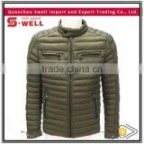 Korean Style Fashion Men Coat Polyester Quilted Jacket With Metal Zipper thumbnail-1