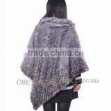 CX-B-M-33E Fashion In-stock Free Size Shawl/ Mink Fur Lady's Fur Cape thumbnail-5
