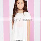 China Wholesale Girl's Long Style Print Pattern t Shirt Made in China thumbnail-5