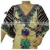 100% Viscose Printed Long Round Neck Poncho thumbnail-2