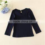 New Fashion Baby Clothes Beading Top Tops and Blouses 2015 Kids Clothes Girls Bottoming Shirts thumbnail-6