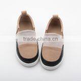 Flat Sole Kids Grey Hole Leather Baby Fashion Shoes thumbnail-6