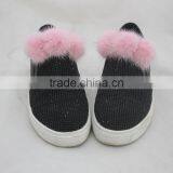 Myfur Top Quality Luxury Ball Animal Fur Pompom Shoe Accessory Shoes thumbnail-4