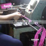 Custom Round Waxed Cotton Laces - Waxed Boot Shoelaces - Wax Dress Shoealces - Wax Rope Shoelaces (29 Colors Available) thumbnail-5