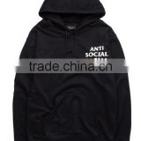 anti social club autumn winter streetwear cotton men brand clothing hip hop sweatshirt hoodies hoody