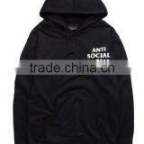 Anti Social Club Autumn Winter Streetwear Cotton Men Brand Clothing Hip Hop Sweatshirt Hoodies Hoody thumbnail-1