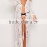 OEM Manufacturer Sexy Lace Wholesale Price Kimono for Sexy Lady thumbnail-4