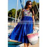 Walson New Products African Kitenge Dress Design Women Wear Dress thumbnail-2