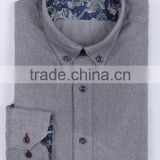 shirt new fashion 100% cotton business shirt for men button down long sleeve