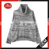 Women's Fully Fashioned Drawstring Marled Sweater thumbnail-1