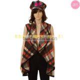 FACTORY Dazzle Tweed Wholesale Fleece Vest thumbnail-5