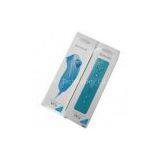 Blue Rumble Wii Remote & Nunchuck With Built-in Speaker And 3 Axes