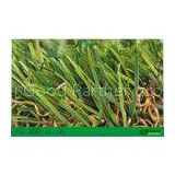 Fire Resistant Garden Artificial Grass 30mm High Density 3 / 8inch