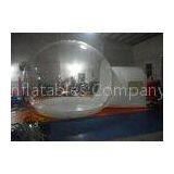 4M Diameter Inflatable Clear Bubble Tent , Inflatable Transparent PVC Dome Tent