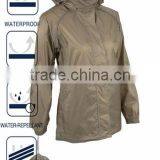 Lightweight Rain Foldable Waterproof Jacket With Bag thumbnail-1